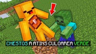 Minecraft Dar Nu Poti Atinge Culoarea Verde...