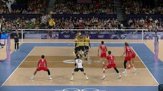 Volleyball USA - Brazil Amazing Match Highlights Paris Olympics