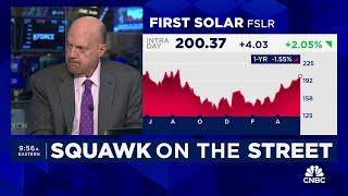 Cramer's Stop Trading: First Solar