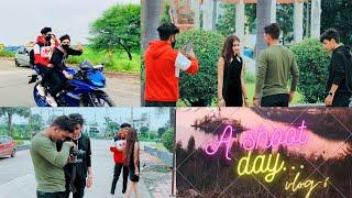 A shoot day  | kuch esa hote hai hamara shoot | vlog-6 | yashu09