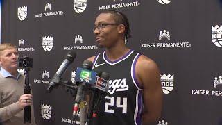 Isaiah Crawford speaks out at Sacramento Kings media day