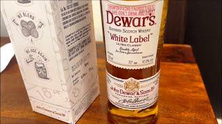 Dewars white label whisky review English