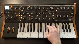 Exploring the Moog Subsequent 37! (Behind the scenes live video)