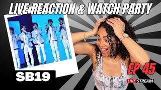 LIVE | Vocal Coach Reaction & Watch Party: SB19 - The Best Singers S01 EP45 