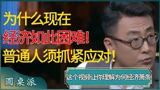 为什么现在经济形势如此困难！这个视频让你理解为何经济萧条，普通人必须抓紧应对！ #窦文涛 #梁文道 #马未都 #周轶君 #马家辉 #许子东 #圆桌派 #圆桌派第七季