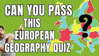 Can You Pass This European Geography Quiz – 30 Challenging Questions on Countries, Capitals & Maps