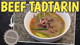 BEEF TADTARIN RECIPE | LUTO NI MARIA SERIES