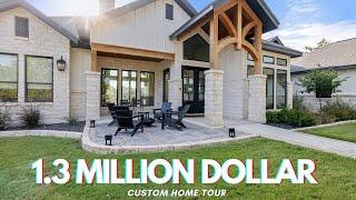 1.3 Million Dollar - Texas Hill Country Custom Home Tour