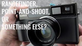 Is the Konica Hexar AF a Rangefinder, a Point-And-Shoot, Neither, or Both?