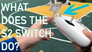 What does the S2 Switch do on a DJI Phantom 3 Controller??