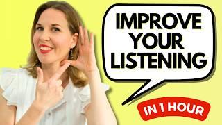Improve Your English Listening Skills In 1 HOUR