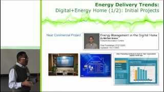 GreenTech Exchange Forum: Integrating Solutions for Energy Efficient Homes - The Home Area Network