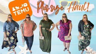 PLUS SIZE TEMU FASHION HAUL | REVIEW & TRY-ON | SUMMER 2024