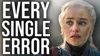 Every Error in Game of Thrones Season 8