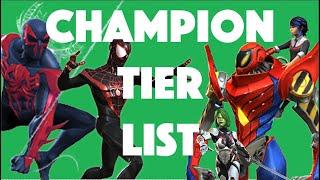 MCOC Champion Tier List September 2021