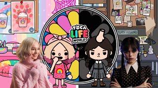 If Wednesday And Enid Become Babysitters In Toca Life World  | Toca Life Story | Toca Boca