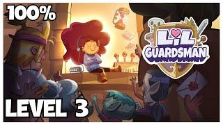 Lil' Guardsman 100% Full Gameplay Walkthrough Part 3:  Level 3 + All Achievements (No Commentary)