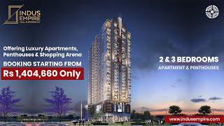 Indus Empire Mall and Residency | Bahria Town Karachi Luxury Apartment for Sale in Lowest Price