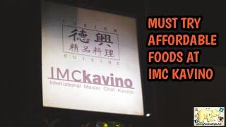 food vlog | IMC KAVINO RESTAURANT