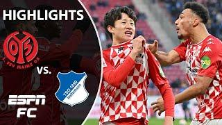 Mainz defeats TSG Hoffenheim behind a pair of late goals | Bundesliga Highlights | ESPN FC