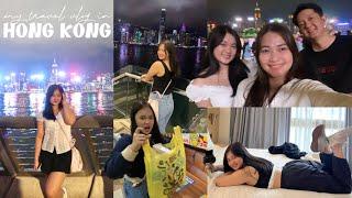 Hong Kong Getaway w/ family  + exploring the city , stuck in our hotel ️ & food trip!! 