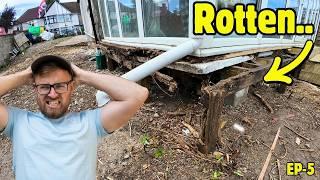 Jim's Conservatory Is Collapsing! Can We Fix It? (Helping Jim EP5)