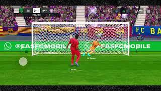 Fc Mobile 25 Penalty Shootout #13 Fc Barcelona Vs FC Bayern Munich #fc25