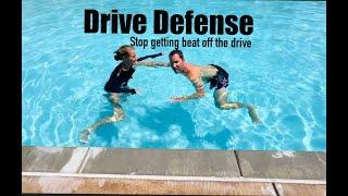 Simple Drive Defense Tip And Defensive Technique To Stop Getting Beat Off The Drive