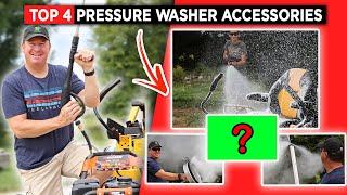 Top 4 Pressure Washer Attachment Recommendations || Pressure WasherAccessories || Markthomasbuilder