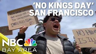 Thousands gather in San Francisco for “No Kings” protest