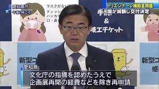 補助金不交付から一転し交付へ　あいちトリエンナーレで文化庁が決定見直す　愛知県の再申請に応じる (20/03/23 23:19)