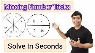 Missing Numbers Tricks | Logical & Reasoning | Reasoning Puzzles | Maths Tricks | imran sir maths