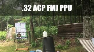 32. ACP ammo test