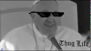 Pope Francis Thug Life Wine Sub english