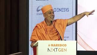 Dr. GNANVATSAL SWAMI ,MOTIVATIONAL SPEAKER, BAPS at NAREDCO NEXTGEN EXCELERATE 1.0 Sales & Marketing