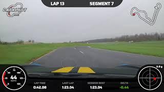 Summit Point Jefferson Circuit- Porsche 981 GT4 - 1.22.2 - Garmin Catalyst overlay