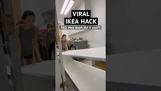 DIY Fluted IKEA Hack | Budget Friendly Laundry Room Makeover | Space Saving Storage Ideas #ikea