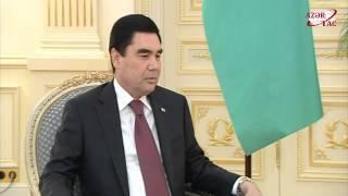 President Ilham Aliyev met with President of Turkmenistan Gurbanguly Berdimuhamedov