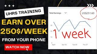 UHRS TRAINING. HOW TO WORK ON UHRS ON MOBILE PHONE .Step by Step Guide. Hitapp Tricks. Money Online.