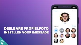 Mini screencast: Deelbare profielfoto en naam instellen voor iMessage