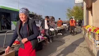 TOSHKENT IPADROM UZBEK BOZOR MARKET | Ipadrom Bek Baraka Abu Saxiy Market in Tashkent #uzbekistan