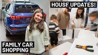 Family Car Shopping, House Updates & Bonfire night!