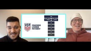 USSF SOCCER COACHING LICENSES | Colton Bly #CoachesCornerChats S2E12