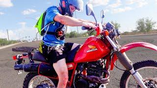 Trust the Dust?  Riding a 40yr old Honda 60 miles...