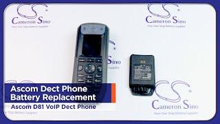 Ascom D81 VoIP DECT Phone Teardown