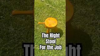 The Milking Stool: the right stool for the job #antique #milk #farming #primitive #vintage #stools
