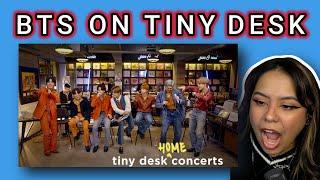 BTS: Tiny Desk (Home) Concert | FIRST TIME REACTION!