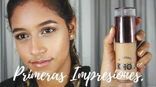 PRIMERAS IMPRESIONES DE LA BASE KHOL COSMETICS | Mayra Serna