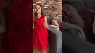 Zara says I snore loud. #dadlife #daughter #funnyshorts