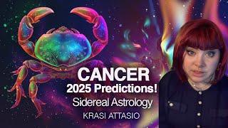 Predictions for SIDEREAL CANCER Ascendant for 2025. Ancient Astrology by Krasi